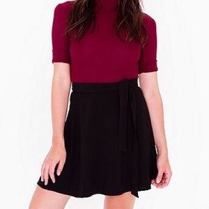 American apparel wrap skirt
